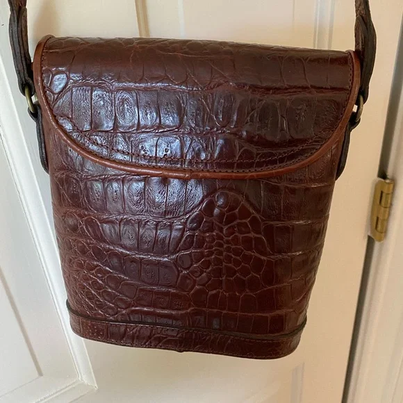 Vintage Mulberry croco embossed bag - Picture 2 of 9